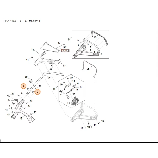 STIHL Tulejka 0000 710 7300